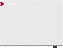 Tablet Screenshot of devahasdin.com.au